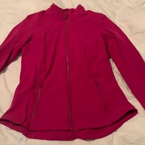 Lululemon Forme Jacket Size10 - Magenta